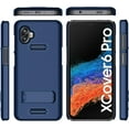 thumbnail image 4 of Wireless PROTECH Case Compatible with Samsung Galaxy XCover6 Pro (SM-G736), Protective Shell Case with Kickstand and Screen Protector (Navy Blue), 4 of 5