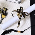 thumbnail image 3 of Fmbmuo Graduation Cap & Scroll Print Ribbon Ribbon for Gift Wrapping Wedding Decoration Wedding Decor Ribbons for Crafts Party Supplies, 3 of 4