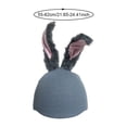 thumbnail image 7 of Jiibva Knit Ski Helmet Cover Bunny Ear Skiing Caps Cover Unisex Ski Helmet Cover for Snowboard, Winter Sports Helmet Accessories, 7 of 7