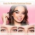 thumbnail image 2 of Unique Bargains 6pcs Eyebrow Razor for Women Foldable Facial Razor Stainless Steel Eyebrow Trimmer Leveling Tool Black, 2 of 7