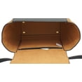 thumbnail image 2 of Tory Burch 84761 Black/Gold Hardware Juliette Black Leather Brown Suede Women's Mini Bag, 2 of 7