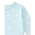 thumbnail image 2 of Garanimals Baby Girls Printed Bodysuit with Long Sleeves, Sizes 0M-24M, 2 of 3