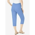 thumbnail image 2 of Woman Within Plus Size The Hassle-Free Soft Knit Capri, 2 of 3
