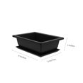 thumbnail image 6 of Imitation Purple Clay Flowerpot Set Decorative Planter Small Pots House Indoor for Plants, 6 of 6