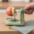 thumbnail image 3 of Apple Peeler with 2 Blades Replacements, Apple Peeler Slicer & Corer for Home Kitchen Quick Applesauce Pie Making, 3 of 7