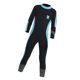 thumbnail image 4 of Traje de Neopreno para Niños Traje de Baño de Cuerpo Completo para Niñas de Una Pieza de Neopreno de 2,5 Mm - Negro + azul, SG Soledad Traje de buceo de una pieza para niñas, 4 of 10