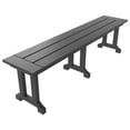 thumbnail image 2 of Charleston Outdoor Patio Adirondack Dining Trestle Bench, 2 of 5