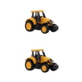 thumbnail image 1 of Vogacara Mini vehículo de construcción de aleación de plástico, modelo de camión de coche de ingeniería, juguete clásico para niños amarillo y negro 4*7*4cm 2piezas Vogacara CBP059570, 1 of 5