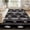 Black & Gray& White, variant on WLRETMCI 5ft x 8ft Shag Area Rugs for Living Room, Modern Geometric Fluffy Bedroom Carpet, Black & Gray