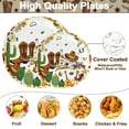 thumbnail image 3 of Western Cowboy Birthday Party Decorations - AFN1120Pcs Western Cowboy Paper Plates and Napkin Cup Forks Disposable Tableware Set for Baby Shower Wild West Party Supplies | Serve 24, 3 of 3