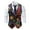 Red, variant on Waistcoats & Suit Vests Men Suit Vest Novelty Vests Gothic Formal Waistcoat Vintage Graphic Print Tuxedo Vests Red,L