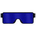 thumbnail image 1 of Gafas Fiesta LED Con Carga USB Que Brillan en para Bailar Festival Música, 1 of 9