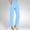 Sky Blue, variant on Up to 65% off! Plus Size Sweatpants for Womens High Waist Casual Cropped Pants Gradient Summer Beach Pants Crop Wide Leg Pants Loose Yoga With Pockets