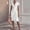 *White, variant on ClodeEU Women's V Neck Ruched Wrap Dress,Short Sleeve Bodycon Casual Party Dress Black,Women's Plus L