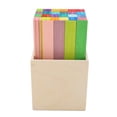 thumbnail image 3 of Wooden Stacking Toy, 120pcs Educational Matte Flexible Bridge Building Stacking Toy Uniform Color For Early Development Gift ANGGREK Otros, 3 of 8