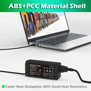 65W 45w Charger for Lenovo Square Connector for Thinkpad T440 G50 T460 T470 T450, X1 Carbon, Flex 3 ADLX45NDC2A PA-1650-72 Laptop Power Supply Cord
