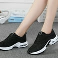 thumbnail image 5 of huanledash Women Casual Running Jogging Fitness Sneakers Breathable Lace-up Anti Skid Shoes, 5 of 8