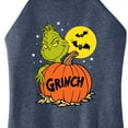 thumbnail image 3 of The Grinch - Grinch And Pumpkin - Juniors High Neck Tank Top, 3 of 5
