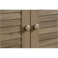 thumbnail image 4 of Pemberly Row Contemporary Storage Cabinet with Doors and 4 Adjustable Shelves in Salt Oak, 4 of 7