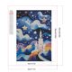 thumbnail image 2 of Pintura de diamante 5D DIY taladro cuadrado completo Wdftyju estrella castillo decoración del hogar arte 45x65cm, 2 of 9