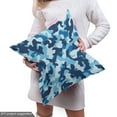 thumbnail image 4 of Ambesonne Camouflage Fabric by the Yard Upholstery, Blue Toned Design, 10 Yards, Blue Coconut, 4 of 4