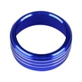 thumbnail image 3 of Blue Air Condition Button Covers for Car Decoration Made of Aluminum Alloy 3pcs StylishFashionable, 3 of 9