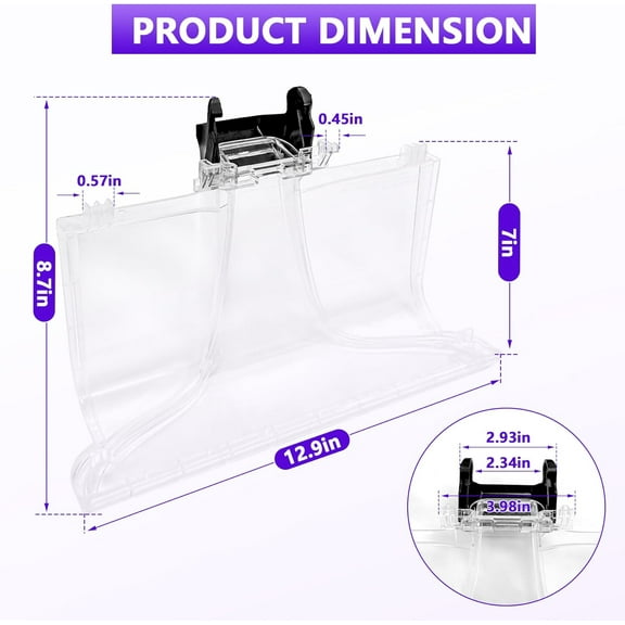 440014442 Replacement Front Floor Nozzle Assembly Fits for  Carpet Cleaner