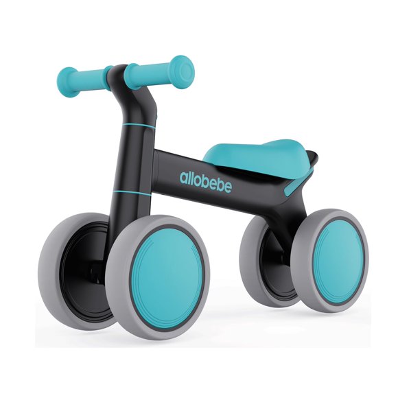 allobebe Baby Balance Bike, Toddler Bike for 12-36 Months Boys Girls, 4 Silence Wheels & Soft Seat, Ride on Toys for Toddlers 1-3, 1 Year Old Boy Birt