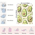 thumbnail image 5 of Kuscheln Fruit Throw Blanket, Cute Strawberry Watermelon Pineapple Fleece Blanket, Cozy Soft Blanket for Sofa Couch Bed Travel, Tropical Fruit Blanket for Kids Adults, Fun Summer Blanket Holiday Gift, 5 of 7