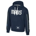 thumbnail image 2 of Unisex Stadium Essentials Navy Dallas Mavericks City Star Hoodie, 2 of 3