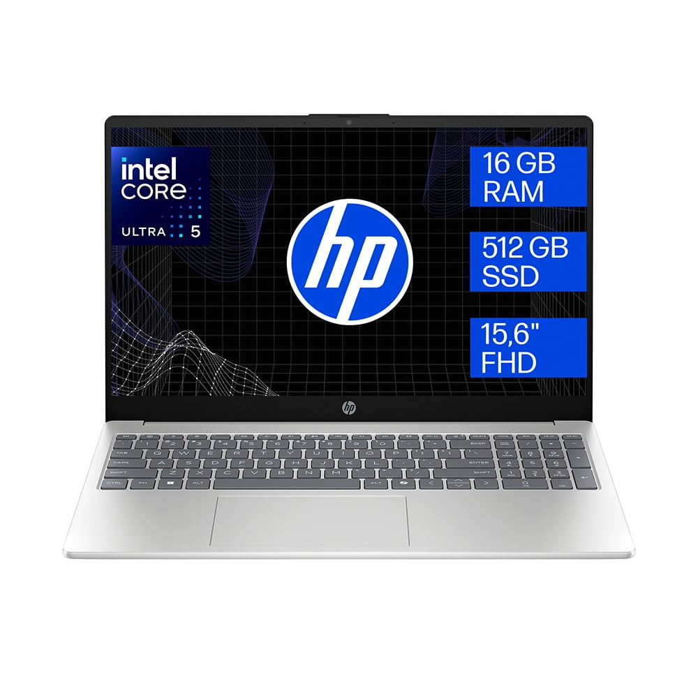 Laptop HP 15-fd1050la Intel Core Ultra 5 16GB RAM 512GB SSD