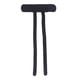 thumbnail image 2 of Correas de pie para silla de ruedas color negro Arnés de pie de seguridad para silla de ruedas Cinturón Tela de poliéster 35x70CM para exteriores para fijación ANGGREK Otros, 2 of 8
