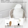 thumbnail image 2 of Inteprter Estante de esquina giratorio soporte de estante de almacenamiento de perforación libre con ganchos ocultos para cocina de baño Juegos de accesorios de baño Negro Inteprter HA025529-02, 2 of 6