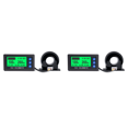 thumbnail image 1 of 2X Battery Monitor Hall Coulomb Meter DC 8-100V 200A Lifepo4 Lead-Acid Li-Ion Lithium Capacity Power Display, 1 of 4