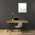 thumbnail image 3 of Quach, Anna 20x23 White Modern Wood Framed Museum Art Print Titled - Boss Mode, 3 of 4