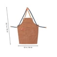 thumbnail image 2 of 1 delantal de trabajo barista., 2 of 3