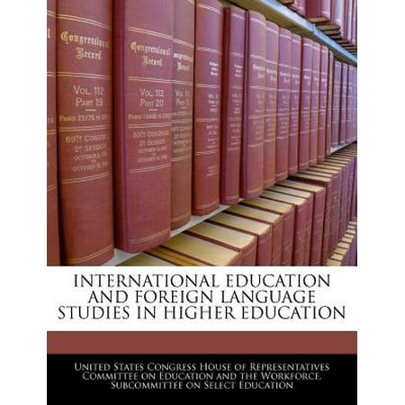 International Education and Foreign Language Studies in Higher Education