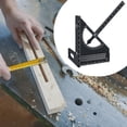 thumbnail image 6 of CarpNettore 3D Multi Angle Measuring Ruler Versatile Drafting Carpenter Square for Engineers Black, 6 of 9