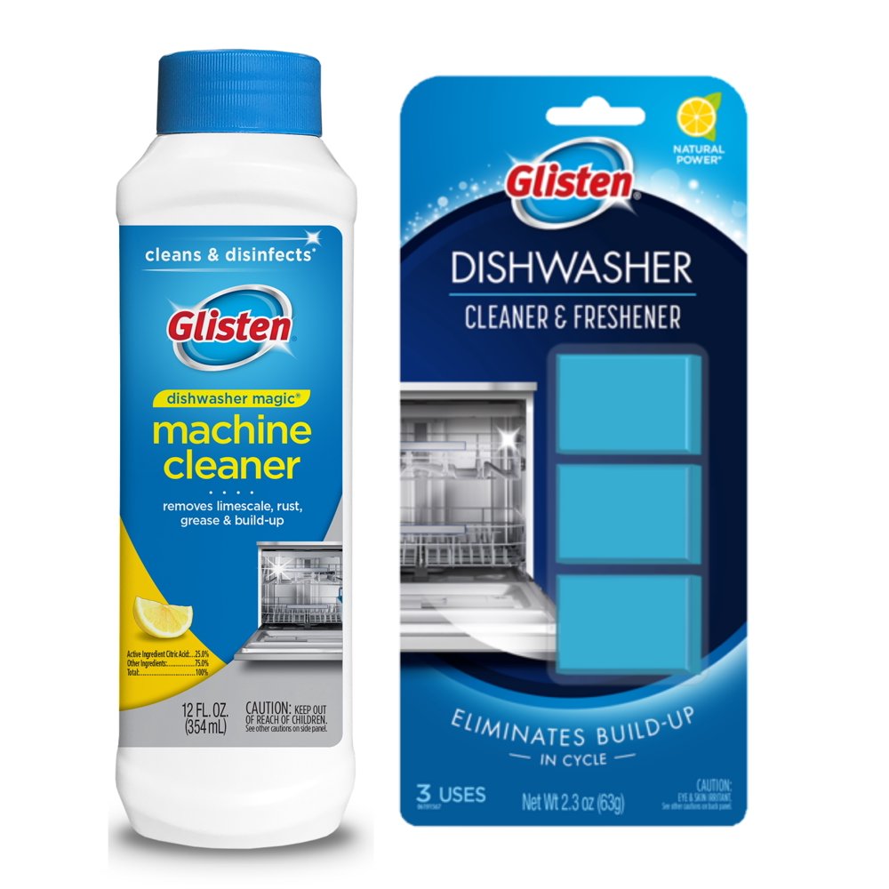 Glisten Dishwasher Magic Machine Cleaner & Disinfectant and Freshener