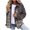Dark Gray, variant on Womens Jean Jackets Trendy Fall Plus Size Clearance Women's Fashion Color Lapel Look Slimmer Sleeve Denim Jacket,Purple XL