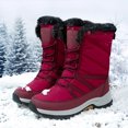 thumbnail image 1 of Botas de nieve de invierno para mujer, zapatos de felpa de algodón, antideslizantes, cálidos, para exteriores, impermeables y antideslizantes Wmkox8yii ghj2491, 1 of 8