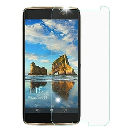 A30 Lcd (A30 Fierce (2017)/A30 Plus Screen Protector, by ASMYNA Tempered Glass Screen Protector LCD Film for A30 Fierce (2017)/A30 Plus/Revvl (T-Mobile)/Revvl)