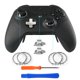 thumbnail image 2 of Botones de cambio de perfil y anillos decorativos para el mando Xbox One Elite 2 - Paquete de 2 cromados mate, 2 of 3