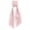 Pink, variant on Gingham Wreath Sash Bow, Blue Scalloped Edge Fabric Wreath Sash, Reusable Farmhouse Style Decorative Sash for Front Door Wreath, Home Wall, Wedding Party, Seasonal Decoration