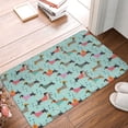 thumbnail image 4 of Uemuo Christmas Dachshund Printed Door Mat Indoor Doormat 16"x24",Front Back Door Mats Non Slip Entrance Rugs,Inside Doormats for Entryway, 4 of 9