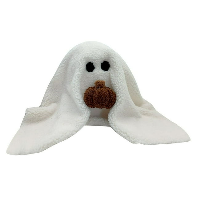 Simulation Drôle Grosse Poupée Peluche Drôle Mignon Halloween Poupée Délicate Enfant Poupée Blanche