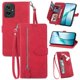 thumbnail image 5 of Funda billetera anti-golpes para GANGXUN Motorola Moto G55 , ideal para día a día y trabajo, 5 of 5