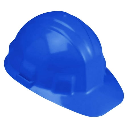 Jackson Safety Sentry III Hard Hat (14416), 6-Point Ratchet Suspension, Low Profile Safety Cap, Blue, 12 /