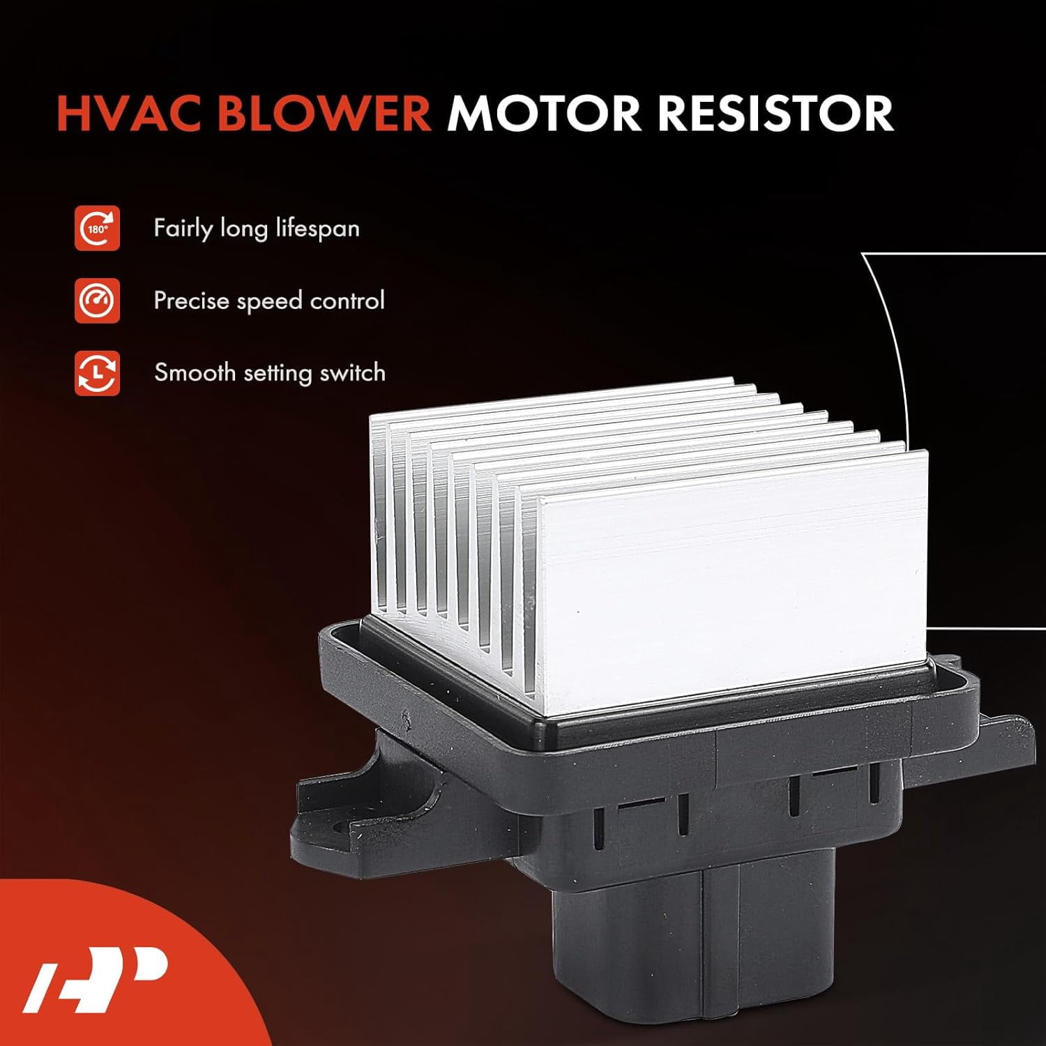 A-Premium HVAC Blower Motor Resistor Compatible with Mitsubishi Vehicles - Eclipse Cross 2018-2019, Outlander 2014-2019, Outlander Sport 2014-2019 - Replace# 7802A240