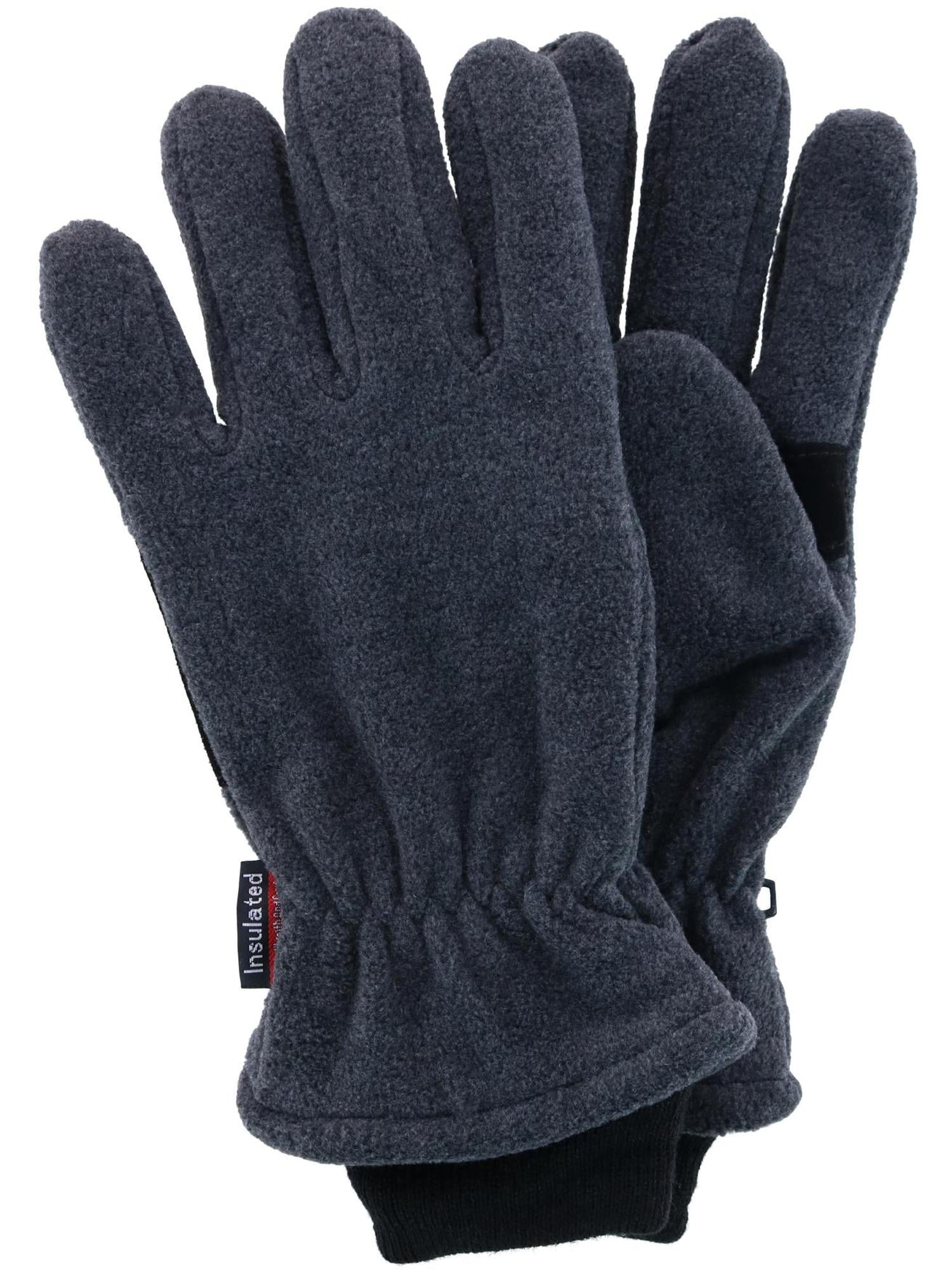 Ctm Lined Micro Fleece Winter Glove Men